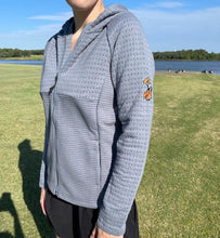 Load image into Gallery viewer, Levelwear Ladies Solstice Full Zip Jacket Grey
