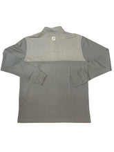 Load image into Gallery viewer, FootJoy Heather Yoke Half-Zip Mid-Layer 1/4 Zip
